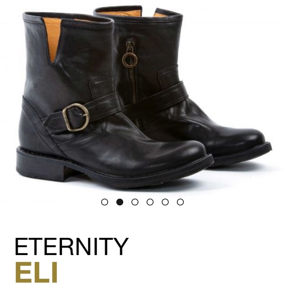 Fiorentini + Baker Eternity Eli Leather Brown Buckle Boots - Picture 16 of 16